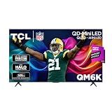 TCL 55 Inch Class QM6K Series | Mini LED QLED 4K HDR | 55QM6K, Latest Model | 120HZ-144HZ High Brightness Smart Google TV Dolby Atmos Onkyo Audio | Voice Remote Alexa Gaming Streaming Television