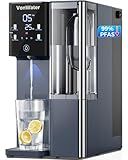 VonWater 7-Stage Countertop Reverse Osmosis Water Filter System, 528 Gallons RO Water Filtration with Portable Pitcher, NSF/ANSI 372,53,42,58, Reduce TDS PFAS, 5 Volumes, 3:1 Pure to Drain CT910