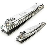 firiKer Nail Clippers with Nail File,Fingernail Clipper,Toe Nail Clippers
