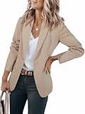Cicy Bell Womens Casual Blazers Long Sleeve Work Office Suit Jackets Blazer