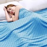 Topcee Cooling Blanket, Summer Cooling Blankets for Hot Sleepers, Arc-Chill Q-Max>0.5 Cool Fiber, Oeko-TEX 100% Certified, Soft, Breathable, Double-Side Bed Throw,Keep Cool for Adults Kids 50"x70"