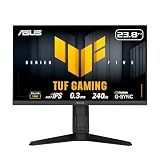 ASUS TUF Gaming Series 5 23.8” 1080P Monitor (VG249QML5A) - Fast-IPS, 240Hz, 0.3ms, G-SYNC Compatible, FreeSync Premium, 99% sRGB, Height Adjustable, DisplayWidget, Gaming AI, 3 yr Warranty