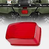 KICRY ATV Brake Tail Light Lens Taillight Brake Stop Lights Cover Compatible with Yamaha Grizzly Big Bear Bruin Kodiak Wolverine Rhino Viking Aftermarket 5KM-8472C-10-00 (Only Lens)