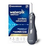 Waterpik Cordless Advanced Portable Water Flosser, Rechargeable, Gray