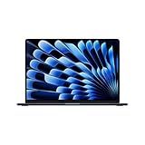 Apple 2026 MacBook Air 15-inch Laptop with M5 chip: Built for AI, 15.3-inch Liquid Retina Display, 16GB Unified Memory, 512GB SSD, 12MP Center Stage Camera, Touch ID, Wi-Fi 7; Midnight