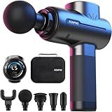 RENPHO Massage Gun Deep Tissue, FSA HSA Eligible Portable Percussion Massager for Back and Neck, Gifts for Men Women, Handheld Device with Carry Case, Active