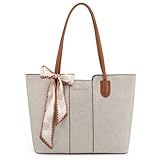 Montana West Tote Bags for Women Medium Top Handle Satchel Purses Large Shoulder Handbag Hobo Bags Tan MWC-323TN