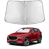 EcoNour Windshield Sunshade Compatible for Mazda CX-5 2017-2024 2025 2026
