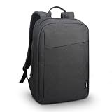 Lenovo Laptop Backpack B210, 15.6-Inch Laptop/Tablet, Durable, Water-Repellent, Lightweight, Clean Design, Sleek for Travel, Business Casual or College, GX40Q17225, Black