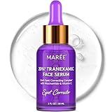 MAREE 20% Tranexamic Acid Serum Complex with Niacinamide & Vitamin C – Serum for Face & Body Dark Spot Corrector – Age Spots Hyperpigmentation Care Remover – Brightening Acido Tranexamico para Manchas