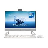 Dell 23.8" All-in-One Desktop, FHD, Intel Core 3 100U, Windows 11 Home