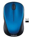 Logitech M317 Compact Ambidextrous 2.4 GHz Wireless Mouse - Blue