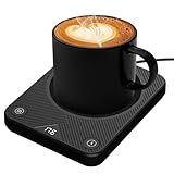 Mug Warmer, Coffee Mug Warmer with 3 Temperature Settings, Coffee Warmer for Desk Auto Shut Off, Portable Candle Warmer Plate for Bevarages, Tea, Various Cups, Gifts for Coffee Lovers