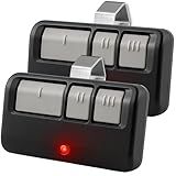 2X for LiftMaster Chamberlain Craftsman Garage Door Opener Remote Replacement, 893LM 893Max 3-Button, Extra-Long Range