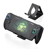 EJGAME Desktop Stand Compatible with ROG Xbox Ally/Ally X/PlayStation Portal/Steam Deck/ROG Ally/X/Switch 2,Desktop Handheld Game Console Holder with Anti-Slip Silicone Pad (Black)