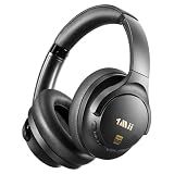 1Mii Y8+ Noise Cancelling Headphones for Gaming, Airplane & Travel, Black