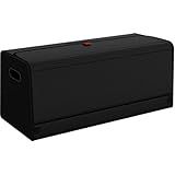 GMQ Car Trunk Organizer for SUV,Car Organizers and Storage with Collapsible Storage, Magnetic Lid Large Capacity for SUV, Truck, MPV (Carbon Black, XXL-29.5×13×12.5 IN)