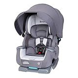 Baby Trend Cover Me™ 4-in-1 Convertible Car Seat, Vespa – Built-in Canopy, 4-Stage Growth System, Plush Comfort Padding, Multi-Position Recline