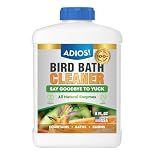 ADIOS! Bird Bath Cleaner Safe for Birds and Outdoor Water Fountains - 8oz