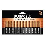 Duracell Coppertop AA Batteries, 24 Count, 12-Year Shelf Life, Long-lasting