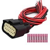 Headlights Connector Compatible with Ram 1500 2019-2024 68316081AJ Wiring Pigtail Harness