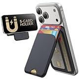 TWZKG for MagSafe Wallet, 5-Card Holder with Stand for Phone Case