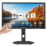 24 Inch USB-C Touchscreen Monitor Height/Pivot/Swivel/Tilt Adjustable VA