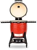 Kamado Joe Big Joe III Charcoal Kamado Grill, Red