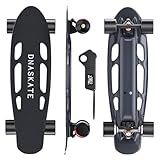 DNASKATE M2S/Pro Electric Skateboard with Remote, 17/22Mph Top Speed,9Miles Range,400/800W Hub-Motor, Skateboard for Adults &Teens (M2S PRO(Dual Motor))