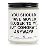 Housewarming Gifts New Home, Best Housewarming Gifts 2025 - Handmade Lavender Scented Candle - New Home Gift Candle Ideas, House Warming Gift for Friends Couple New Homeowner (7oz)