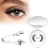 Higu clace Magnetic Eyelashes Magnetic Lashes with Applicator Soft Magnetic Eyelashes Natural Look Pestañas Magnéticas No Need Glue Easy to Wear and Remove Pestañas Magnéticas Naturales(A07)