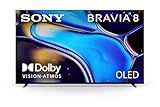 Sony 65 Inch OLED 4K Ultra HD TV BRAVIA 8 Smart Google TV with Dolby Vision HDR and Exclusive Features for PlayStation 5 (K-65XR80), 2024 Model