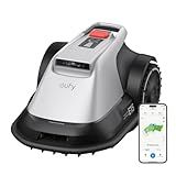eufy Robot Lawn Mower E15, Max 0.2 Acres,Cutting Height 1"-3", Quick Set-up,Ride-on Edge Cutting,Multi-Zone management, Auto Mapping,Smart Navigation,Contactless obstacle avoidance,18°Slope Capability