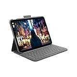 Logitech Slim Folio Keyboard Case for iPad (10th gen & A16) with Integrated Bluetooth Wireless Keyboard
