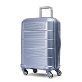 American Tourister Stratum 2.0 Expandable Hardside Luggage with Spinner Wheels, Slate Blue, Carry-on