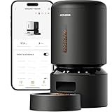 PETLIBRO Automatic Cat Feeder, 5G WiFi Automatic Dog Food Dispenser with Freshness Preservation, 5L Timed Pet Feeder with Low Food Sensor, Up to 10 Meals Per Day, Granary Black