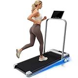 Yagud Walking Pad Treadmill for Home Office, Portable Under Desk Treadmill with Remote Control and LED Display, Walking Jogging Running Machine for Home