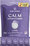 BodyRestore Shower Steamers Aromatherapy, Self Care Gifts, Calm 15 Pack