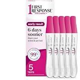 First Response Early Result Pregnancy Test, 5 Count Pack of 1