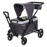 Baby Trend Expedition 2-in-1 Push/Pull Wagon with Canopy, Liberty Midnight