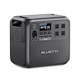 BLUETTI Portable Power Station AC180, 1152Wh LiFePO4 Battery Backup w/ 2 1800W (2700W peak) AC Outlets, 0-80% in 45Min, Solar Generator for Camping, Off-grid, Power Outage
