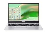 Acer Chromebook 315 Laptop, Celeron N4500, 15.6" Full HD IPS Display, 4GB LPDDR4X, 64GB eMMC, Wi-Fi 6, DTS Audio, USB Type-C, Chrome OS, CB315-4H-C8XU, Silver