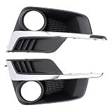 Front Left and Right Side Fog Light Cover Trim for Subaru Impreza 2015-2016