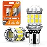 SEALIGHT 2026 Latest 921 LED Bulb, 700% Super Bright 912 T15 Led Reverse Light, Canbus Error Free 906 904 916 W16W LED Bulbs, 6500K White, Non-polarity, Automotive Back Up Light Assemblies, 2PCS