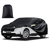 Car Cover Custom Fit for Honda CRV 1997-2025, Toyota RAV4 1996-2025, Waterproof All Weather for Automobiles Full Exterior Cover Rain Sun Snow Protector with Door Zipper