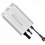 POWLSOJX Solar Grid Tie Micro Inverter MPPT Smart Micro PV System 180W 500W 700W DC 18V-50V to AC Output 120V/230V Auto (700W)