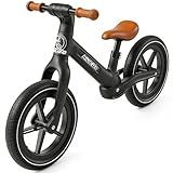Ridego 14 Inch Balance Bike for Kids 3-6 Years, Lightweight Toddler Bike with Air Rubber Tires, Adjustable Seat, Durable Push Bicycle Gift for Boys & Girls
