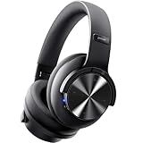 Picun B8 Bluetooth Headphones, 120H Playtime Headphone Wireless Bluetooth with 3 EQ Modes, Low Latency, Hands-Free Calls, Over Ear Headphones for Travel Home Office Cellphone PC Black