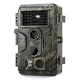 GardePro A3S Trail Camera (Non-Cellular, Non-WiFi), Enhanced Low-Light Performance, 64MP Photo & 1296P HD Video, 0.1s Trigger, 100ft No-Glow Night Vision, Motion Activated Wildlife Camera