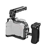 SmallRig HawkLock Quick Release Cage Kit for Sony Alpha 7R V/Alpha 7 IV/Alpha 7S III/Alpha 7 V, Full Cage with Top & Side Handle, Cable Clamp (Upgraded Version)